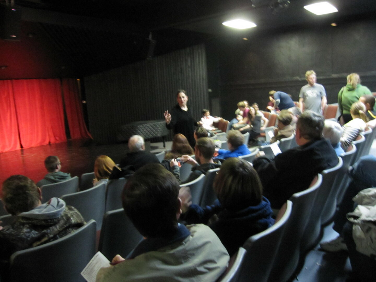 Photo of the audience during the 2015 Comedy Festival