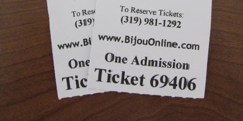 Photo of 2 Bijou Movie Theater Tickets Admission