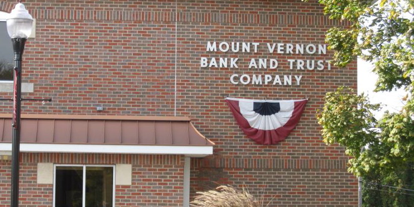 Outside of Mount Vernon Bank and Trust