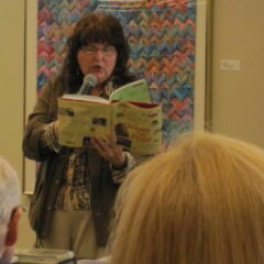 Cathy Boggs at Cole Library Book Talk