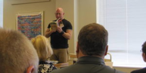 Greg Cotton at Cole Library Book Talk