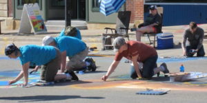 Chalk the Walk Artists May 2018