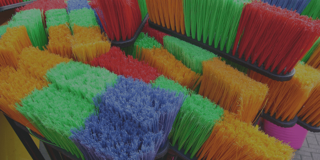 brooms clean-up