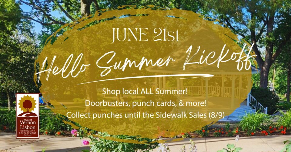 hello summer shopping kickoff