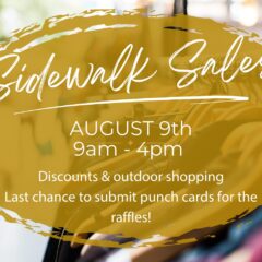 Sidewalk Sales